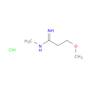 3-methoxy-N-methylpropanimidamide hydrochloride