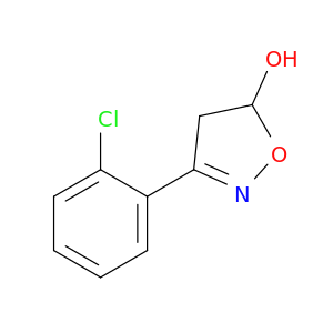 5-Isoxazolol, 3-(2-chlorophenyl)-4,5-dihydro-