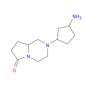 2-(3-aminocyclopentyl)-octahydropyrrolo[1,2-a]piperazin-6-one