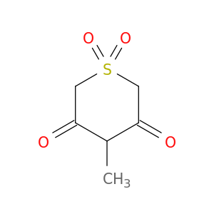 2H-Thiopyran-3,5(4H,6H)-dione, 4-methyl-, 1,1-dioxide