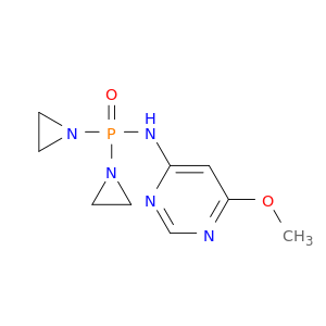 P,P-BIS(1-AZIRIDINYL)-N-(6-METHOXY-PYRIMIDIN-4-YL)PHOSPHINIC AMIDE