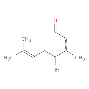 2,6-Octadienal, 4-bromo-3,7-dimethyl-
