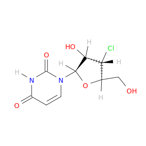 Uridine,3'-chloro-3'-deoxy- (8CI,9CI)