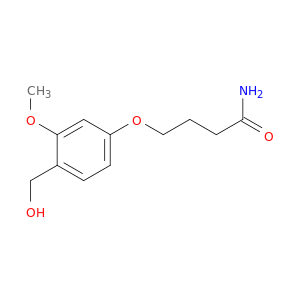 Butanamide, 4-[4-(hydroxymethyl)-3-methoxyphenoxy]-