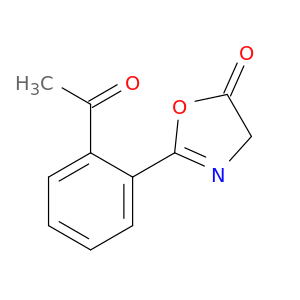 5(4H)-Oxazolone, 2-(2-acetylphenyl)-