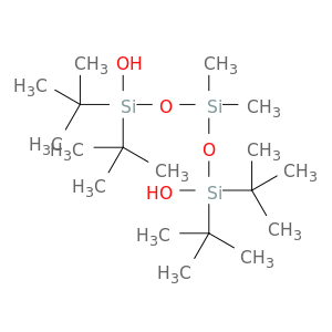 1,5-Trisiloxanediol, 1,1,5,5-tetrakis(1,1-dimethylethyl)-3,3-dimethyl-