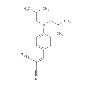 Propanedinitrile, [[4-[bis(2-methylpropyl)amino]phenyl]methylene]-