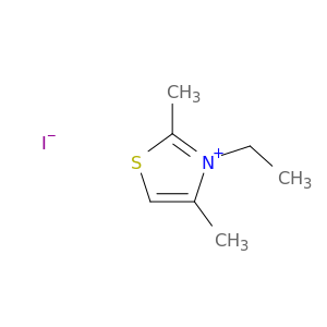 Thiazolium, 3-ethyl-2,4-dimethyl-, iodide