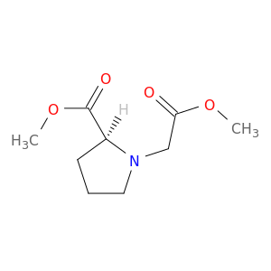 1-Pyrrolidineacetic acid, 2-(methoxycarbonyl)-, methyl ester, (2S)-