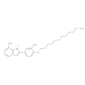 1H-Indole, 2-[4-(dodecyloxy)-3-methylphenyl]-7-methyl-