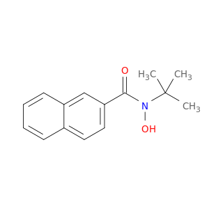 2-Naphthalenecarboxamide, N-(1,1-dimethylethyl)-N-hydroxy-