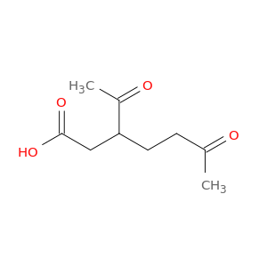 Heptanoic acid, 3-acetyl-6-oxo-