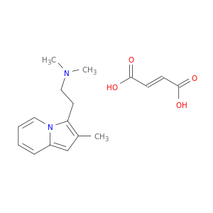 N,N,2-TRIMETHYL-3-INDOLIZINEETHANAMINE (Z)-2-BUTENEDIOATE
