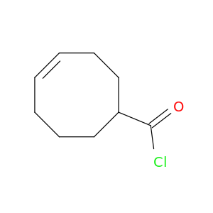 4-Cyclooctene-1-carbonyl chloride, (Z)-