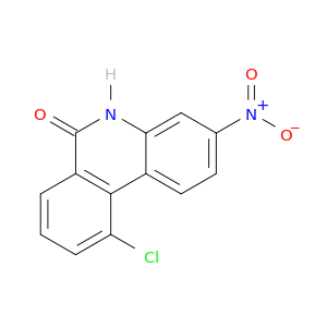 6(5H)-Phenanthridinone,10-chloro-3-nitro-