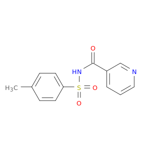 3-Pyridinecarboxamide, N-[(4-methylphenyl)sulfonyl]-