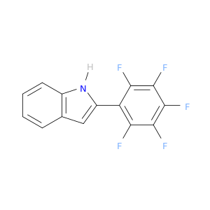 1H-Indole, 2-(pentafluorophenyl)-