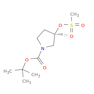(R)-1-Boc-3-甲磺酰氧基吡咯烷