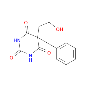 2,4,6(1H,3H,5H)-Pyrimidinetrione, 5-(2-hydroxyethyl)-5-phenyl-