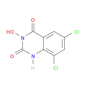 2,4(1H,3H)-Quinazolinedione, 6,8-dichloro-3-hydroxy-