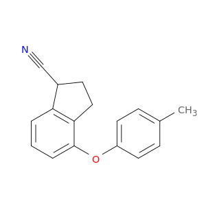 2,3-二氢-4-(4-甲基苯氧基)-1H-茚-1-腈