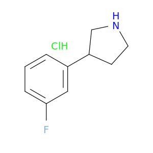 3-(3-氟苯基)吡咯烷盐酸盐