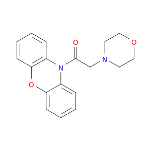 10H-Phenoxazine, 10-(4-morpholinylacetyl)-