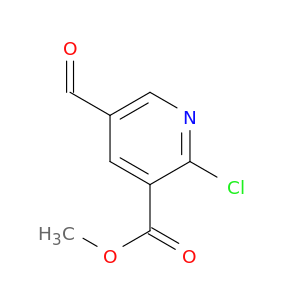 methyl 2-chloro-5-formylpyridine-3-carboxylate