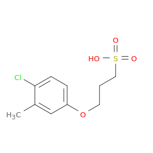 1-Propanesulfonic acid, 3-(4-chloro-3-methylphenoxy)-