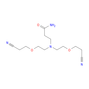 Propanamide, 3-[bis[2-(2-cyanoethoxy)ethyl]amino]-