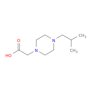 1-Piperazineaceticacid, 4-(2-methylpropyl)-