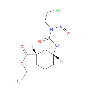 ethyl(1s,3r)-3-{[(2-chloroethyl)(nitroso)carbamoyl]amino}cyclohexanecarboxylate