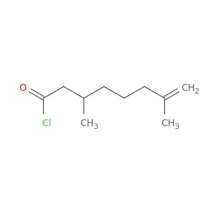 7-Octenoyl chloride, 3,7-dimethyl-