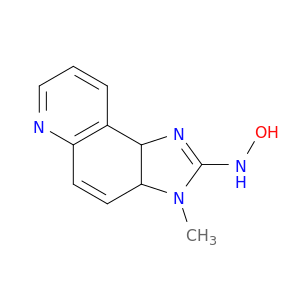 2H-Imidazo[4,5-f]quinolin-2-one, 1,3,3a,9b-tetrahydro-3-methyl-, oxime