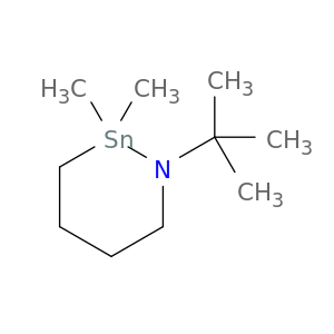 1,2-Azastannine, 1-(1,1-dimethylethyl)hexahydro-2,2-dimethyl-