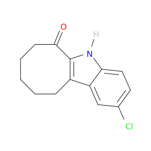 6H-Cyclooct[b]indol-6-one, 2-chloro-5,7,8,9,10,11-hexahydro-