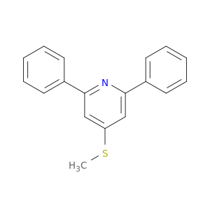 Pyridine, 4-(methylthio)-2,6-diphenyl-