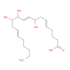 (5E,9E,14E)-8,11,12-trihydroxyicosa-5,9,14-trienoic acid