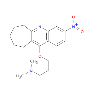 11-(3-(DIMETHYLAMINO)PROPOXY)-7,8,9,10-TETRAHYDRO-3-NITRO-6H-CYCLOHEPTA[B]QUINOLINE