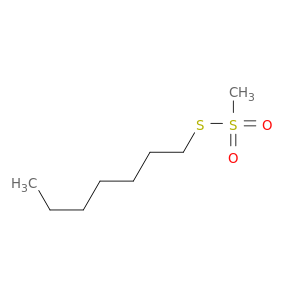 Methanesulfonothioic acid, S-heptyl ester