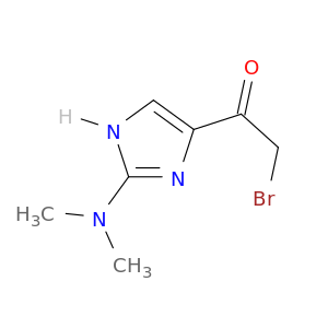 Ethanone, 2-bromo-1-[2-(dimethylamino)-1H-imidazol-4-yl]-