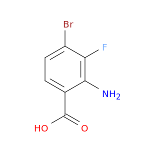 2-氨基-4-溴-3-氟苯甲酸