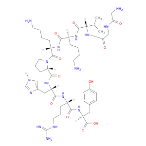 L-Tyrosine, glycylglycyl-L-valyl-L-lysyl-L-lysyl-L-prolyl-L-histidyl-L-arginyl-