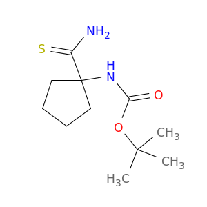 tert-Butyl N-(1-Carbamothioylcyclopentyl)carbamate