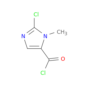 1H-Imidazole-5-carbonylchloride, 2-chloro-1-methyl-