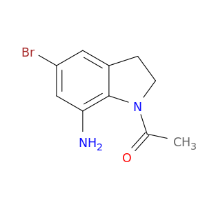 1-(7-氨基-5-溴吲哚啉-1-基)乙酮