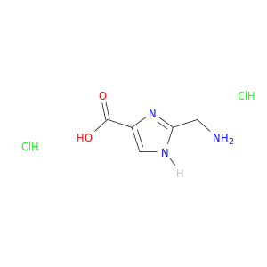 2-(aminomethyl)-1h-imidazole-5-carboxylic acid dihydrochloride