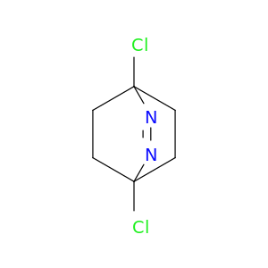 2,3-Diazabicyclo(2.2.2)oct-2-ene, 1,4-dichloro-