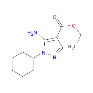 ethyl 5-amino-1-cyclohexyl-pyrazole-4-carboxylate