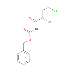 Carbamic acid, (2-bromo-4-chloro-1-oxobutyl)-, phenylmethyl ester